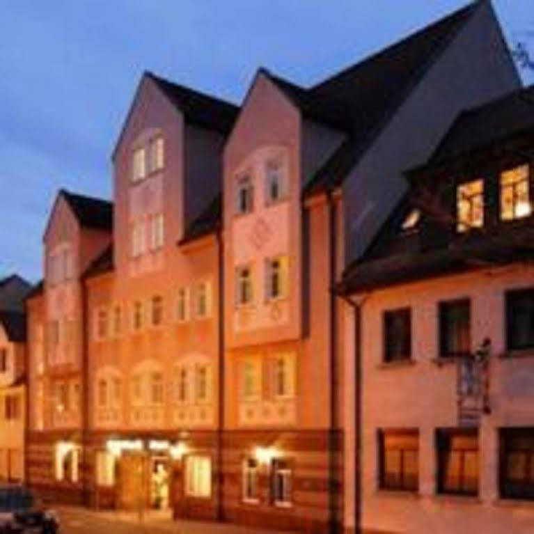 Stadthotel Muenze Бад-Мергентхайм Экстерьер фото